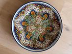 Mexicaanse schaal, Huis en Inrichting, Ophalen, Schaal, Rond, Zo goed als nieuw
