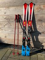 Völkl RTM 7.4 ski's 142cm inclusief stokken, 140 tot 160 cm, Zo goed als nieuw, Skiën, Ski's