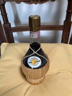 Vintage Chianti fles uit de jaren ‘60., Ophalen, Zo goed als nieuw, Rode wijn