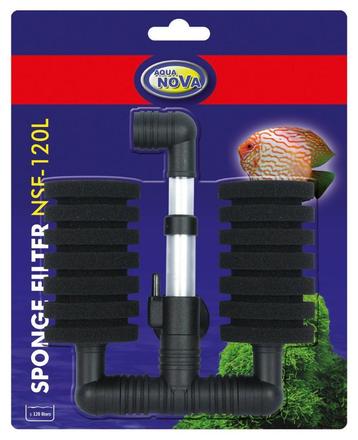 Double Sponge Filter, Aquarium shrimp safe beschikbaar voor biedingen