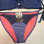Hunkemoller nieuwe bikini in blauw /roze push up 75E M 41840, Kleding | Dames, Badmode en Zwemkleding, Nieuw, Blauw, Hunkemöller