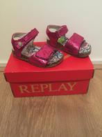 Replay sandalen schoenen slippers metallic roze maat 21, Overige typen, Meisje, Ophalen of Verzenden, Zo goed als nieuw