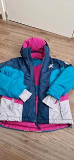 Meisje Ski Jas Maat 134/140, Meisje, YFK, Ophalen of Verzenden, Zo goed als nieuw