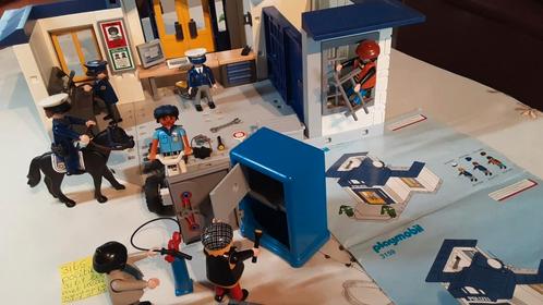 3165 politieburo,3161 boeven+kluis, segway,paard, Kinderen en Baby's, Speelgoed | Playmobil, Zo goed als nieuw, Complete set, Ophalen of Verzenden