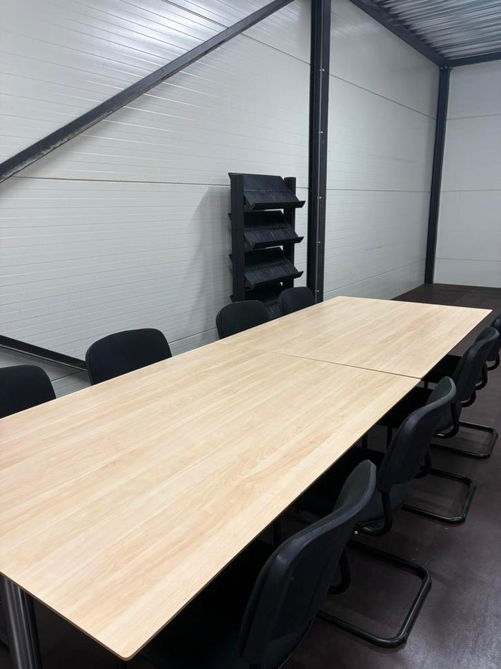 Kantoorinventaris te koop, Huis en Inrichting, Bureaus, Gebruikt, Bureau, Ophalen