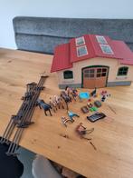 Schleich manege met extra accessoires, Gebruikt, Ophalen of Verzenden