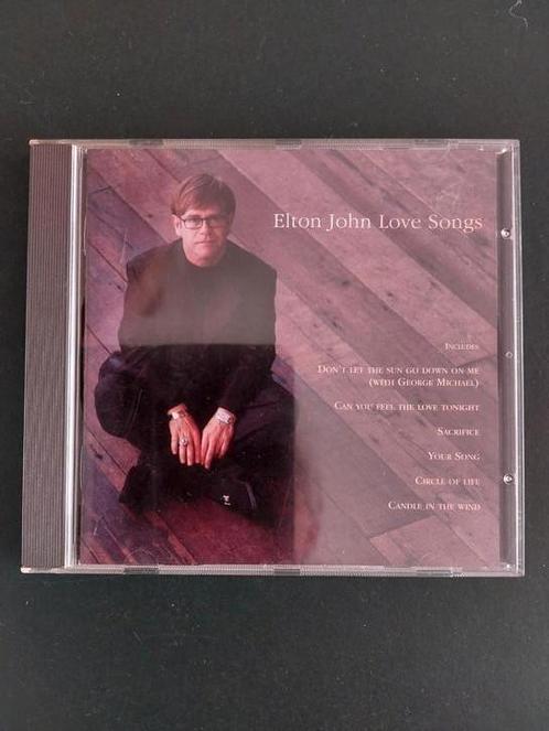 Elton John - Love Songs (CD), Cd's en Dvd's, Cd's | Rock, Zo goed als nieuw, Poprock, Ophalen of Verzenden