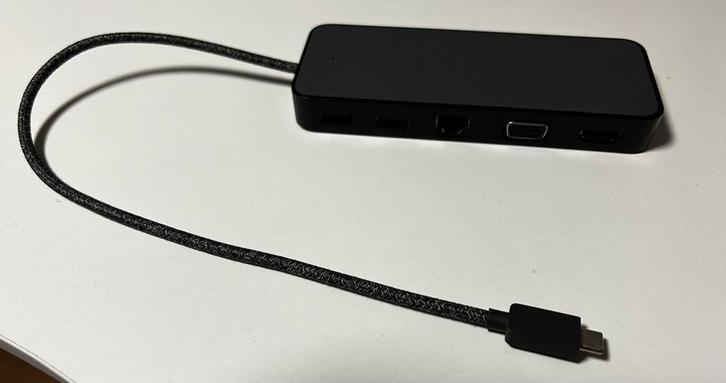 Te Koop HP HSA-Q001PR usb-c mini dock, Computers en Software, Dockingstations, Zo goed als nieuw, Ophalen of Verzenden