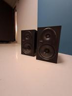 Mackie H624 nearfield monitors in zeer goede staat!, Ophalen, Gebruikt, Front, Rear of Stereo speakers, Overige merken