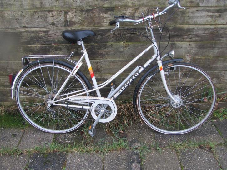 Peugeot Nice, vintage damessportfiets, 5 versn., trommelrem, Fietsen en Brommers, Fietsen | Oldtimers, Jaren '60 of nieuwer, Ophalen