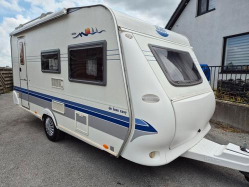 Hobby 440 SF De Luxe Easy, Mover,Luifels,Fietsendrager, Caravans en Kamperen, Caravans, Bedrijf, tot en met 4, 1000 - 1250 kg