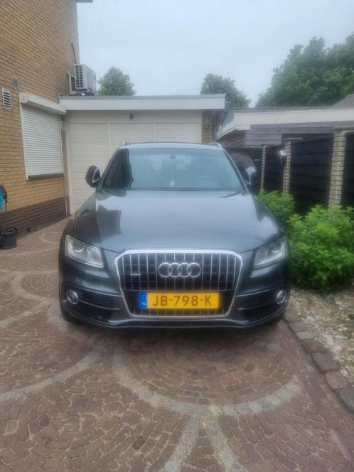Audi Q5 2.0 Tfsi Quattro, 3 x S-line, 165KW Tiptr 2015 Grijs, Auto's, Audi, Particulier, Q5, ABS, Achteruitrijcamera, Adaptive Cruise Control