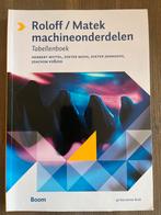 Roloff/Matek Machineonderdelen Tabellenboek, Boeken, Techniek, Ophalen of Verzenden, Zo goed als nieuw, Werktuigbouwkunde