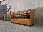 Jaren 60 Duitse Toonbank Vintage Winkel Vitrine Laden Kast 4, Metaal, Gebruikt, 150 tot 200 cm, Ophalen of Verzenden