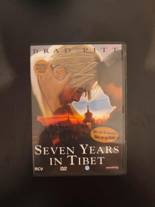 Seven Years in Tibet dvd 1997 Brad Pitt avonturen drama, Cd's en Dvd's, Dvd's | Drama, Zo goed als nieuw, Drama, Verzenden