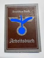 Deutsches Reich Arbeitsbuch, Verzamelen, Militaria | Tweede Wereldoorlog, Ophalen of Verzenden, Landmacht