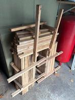 Houten Latten & Paaltjes - piketpalen 790 x 45 x 29, Doe-het-zelf en Verbouw, Hout en Planken, Ophalen, Gebruikt, Minder dan 25 mm