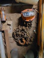 1  tons  takel, Doe-het-zelf en Verbouw, Lieren en Takels, Ophalen of Verzenden, Zo goed als nieuw