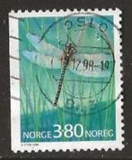 Noorwegen 12, libelle, Verzenden, Noorwegen, Gestempeld