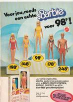 Retro reclame 1977 Mattel Barbie Skipper Ken Funtime twist, Verzenden, Overige typen