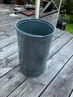 Wesco Zinken Emmer 38L voor een Kickmaster, Gebruikt, Ophalen of Verzenden, Metaal, Minder dan 50 cm