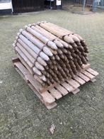 Wei palen rond 75 mm 1 mt lang behandeld nieuw 160x, Dieren en Toebehoren, Schapen, Geiten en Varkens