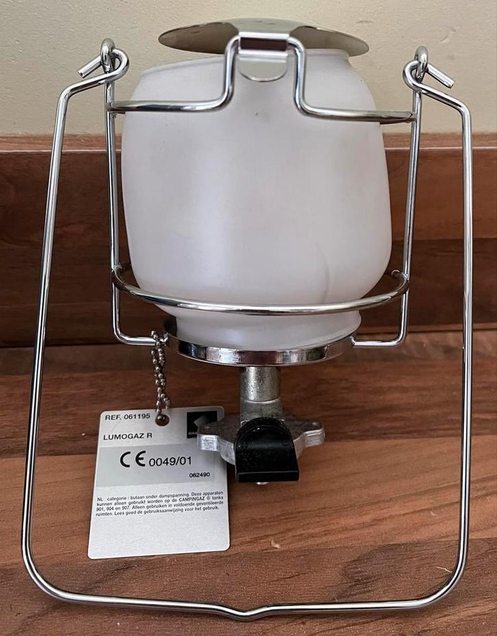 Camping Gaz Lumogaz R Gaslamp, Caravans en Kamperen, Kampeeraccessoires, Zo goed als nieuw, Ophalen of Verzenden