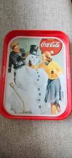 Coca-Cola Dienblad Vintage Winter Tafereel, Ophalen of Verzenden, Gebruikt, Gebruiksvoorwerp