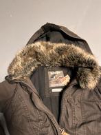 Khujo Winterjas met Bontkraag, Kleding | Dames, Jassen | Winter, Ophalen of Verzenden, Gedragen, Maat 34 (XS) of kleiner, Bruin