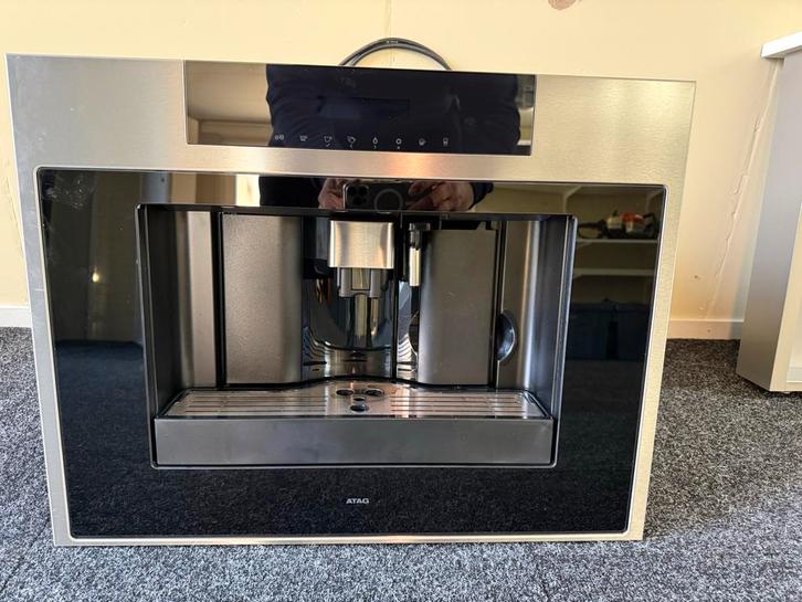 Inbouw Koffiemachine ATAG CM4511AC ZGAN, Witgoed en Apparatuur, Koffiezetapparaten, Gebruikt, Gemalen koffie, Koffiemachine, 2 tot 4 kopjes