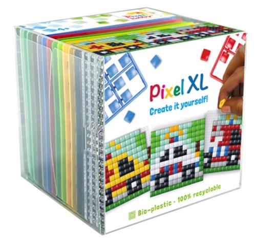 Pixelhobby Create it yourself XL kubusset 24213 hulpauto's 6, Hobby en Vrije tijd, Knutselen, Nieuw, Materiaal, Ophalen of Verzenden