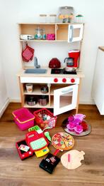 IKEA speelgoed keuken set + véél accesoires!, Ophalen, Gebruikt, Hout