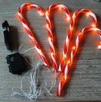 Livarno Kerstmis 4 Candy Cane Lights, Diversen, Kerst, Ophalen of Verzenden, Nieuw