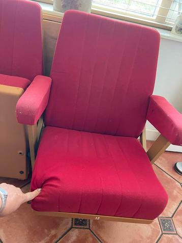 Retro Duoseat Bioscoop Stoelen beschikbaar voor biedingen