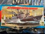 Bouwpakket patrolgunboat oorlogsboot vintage compleet Revell, Revell, Overige typen, Ophalen of Verzenden, Zo goed als nieuw