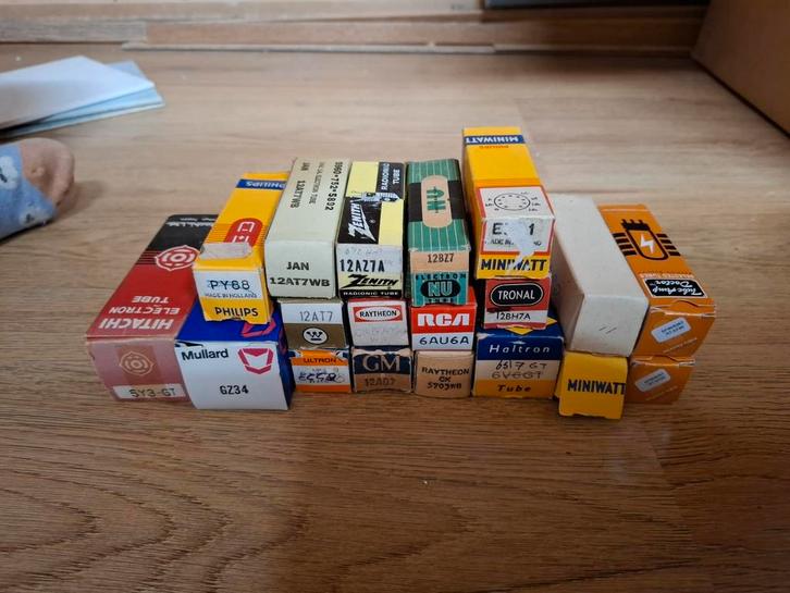 Diverse ongebruikte buizen, Audio, Tv en Foto, Buizenversterkers, Buis of Buizen, Ophalen of Verzenden