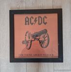 Ingelijste prent AC DC, Ophalen of Verzenden, Zo goed als nieuw, Prent