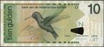 Nederlandse Antillen bankbiljet 10 gulden Kolibrie 1998 UNC, Verzenden, 10 gulden, Los biljet