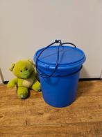 Tupperware donkerblauwe wasemmer €37,50, Huis en Inrichting, Ophalen of Verzenden, Zo goed als nieuw, Blauw, Overige typen