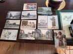 11 ansichtkaarten gefrankeerd, Antiek en Kunst, Ophalen of Verzenden