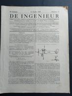 Magazine De Ingenieur uit 1925 (BK424), Verzamelen, Luchtvaart en Vliegtuigspotten, Ophalen of Verzenden, Gebruikt, Boek of Tijdschrift