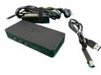 DELL D3100 Docking station USB 3.0 Ultra HD – Triple Video, Ophalen of Verzenden, Dell, Docking station, Gebruikt