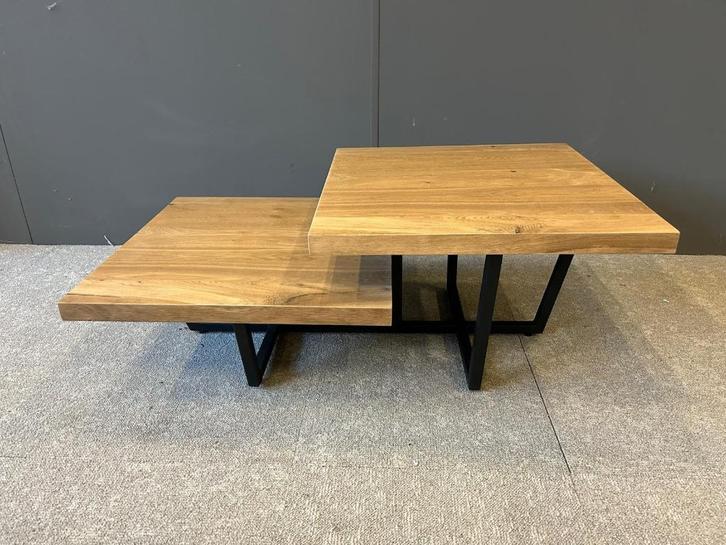 Denmark salontafel van Xooon nu voor €299,-, Huis en Inrichting, Lampen | Vloerlampen, Nieuw, Minder dan 100 cm, Hout, Metaal