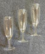 3 Royal Leerdam Gilde champagneglazen 160 ml, Huis en Inrichting, Keuken | Servies, Glas of Glazen, Ophalen of Verzenden, Overige stijlen