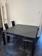 Uitschuifbare Eettafel met stoelen, Ophalen, Overige materialen, Gebruikt, Vijf personen of meer