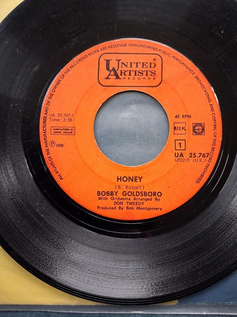 Bobby goldsboro honey q, Ophalen of Verzenden, Zo goed als nieuw, Pop