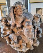Etnografica, Afrika, Terracotta, Olielamp, Yoruba, Ophalen
