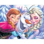 Diamond Painting Frozen Disney Olaf & Elsa& Anna, Hobby en Vrije tijd, Knutselen, Nieuw, Knutselwerk, Ophalen