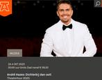 Andre Hazes in Emmen, Tickets en Kaartjes, Eén persoon, Oktober