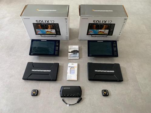 Humminbird Solix 12 Chirp Mega SI GPS, Watersport en Boten, Navigatiemiddelen en Scheepselektronica, Gebruikt, Kaartplotter of Fish Finder